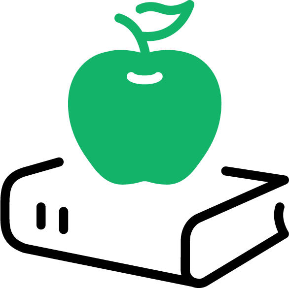 Apple Book Green